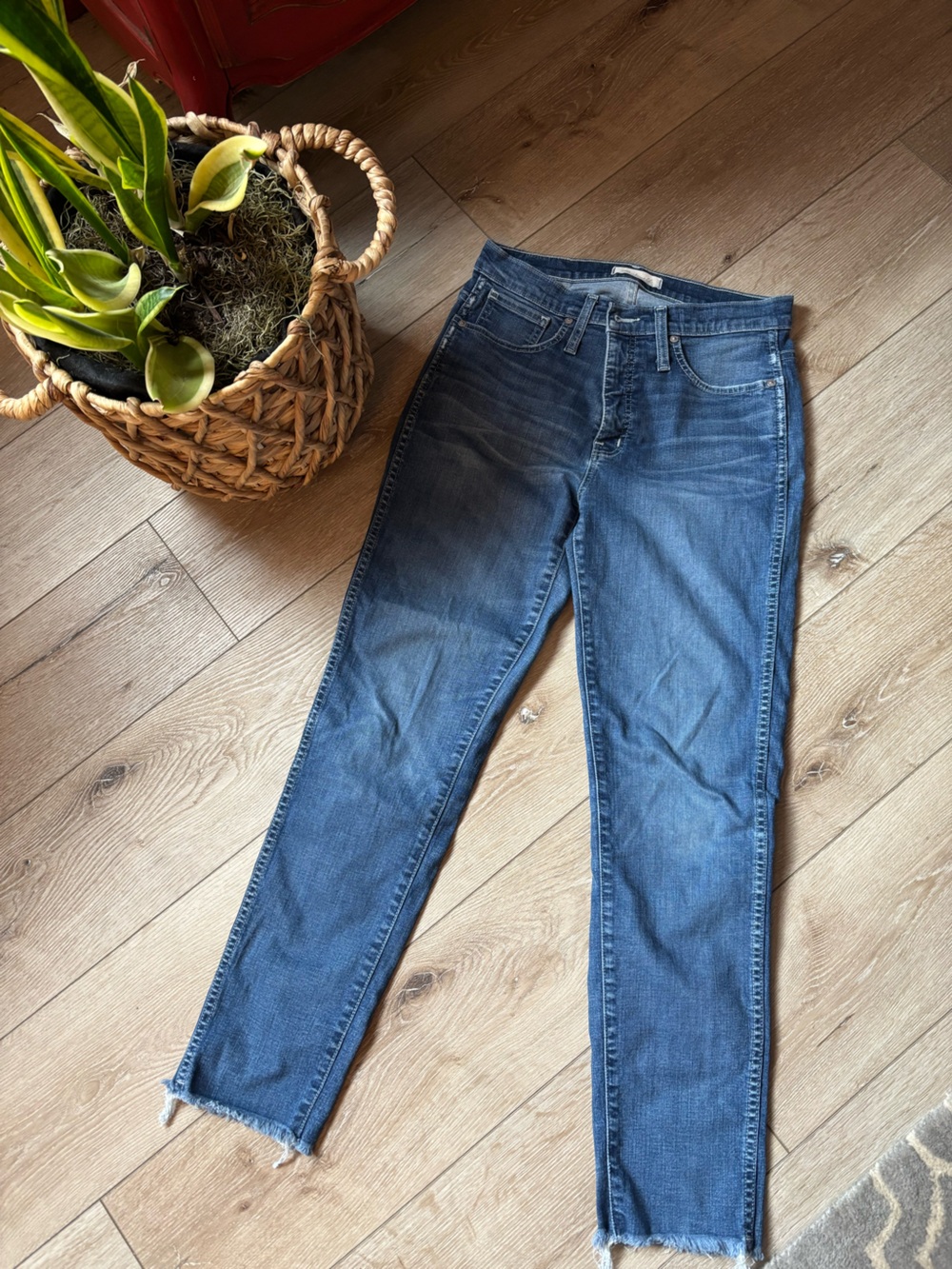 Madewell Slim Straight Jeans